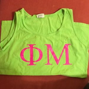 BRAND NEW Comfort Colors Phi Mu tank!